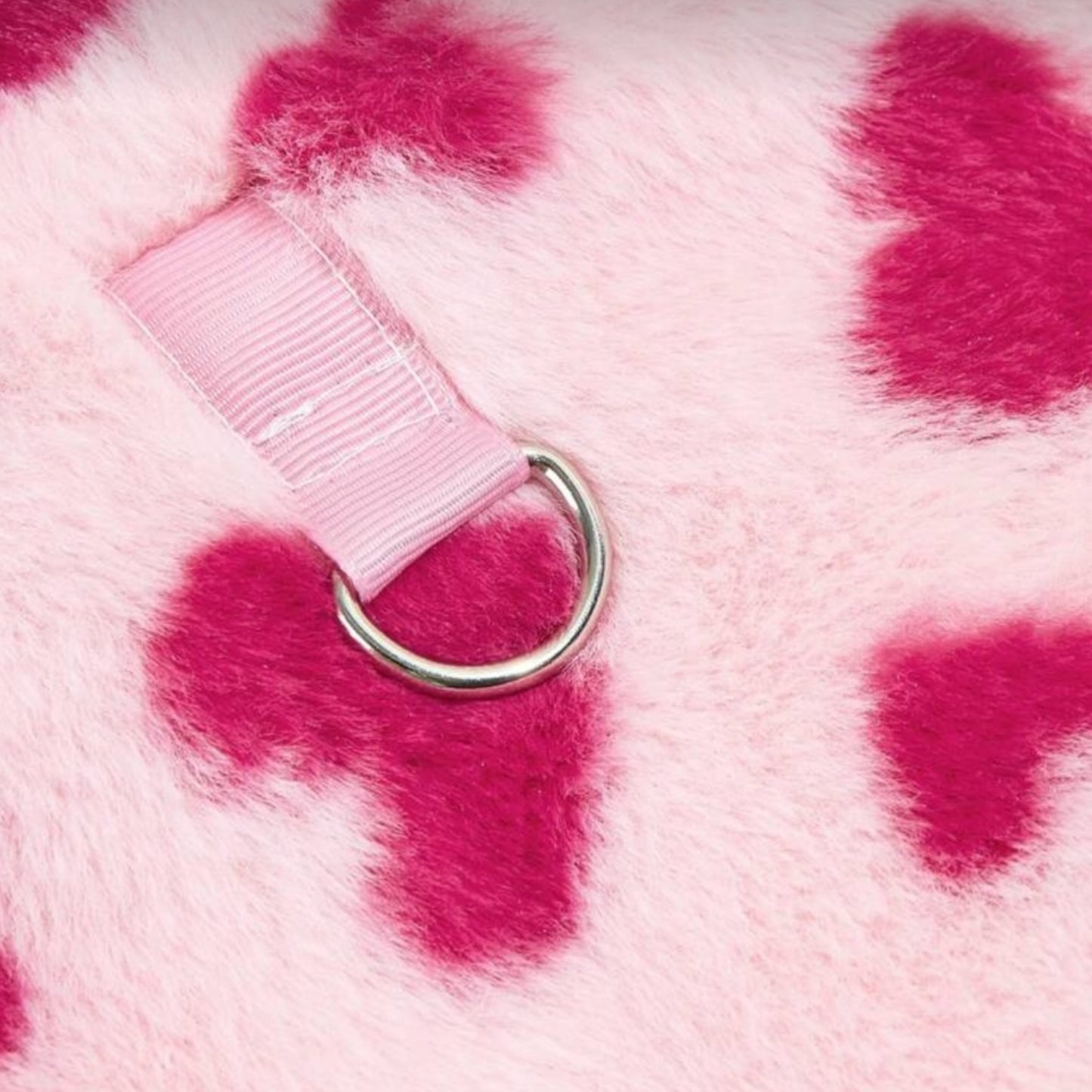 Pink Heart fleece