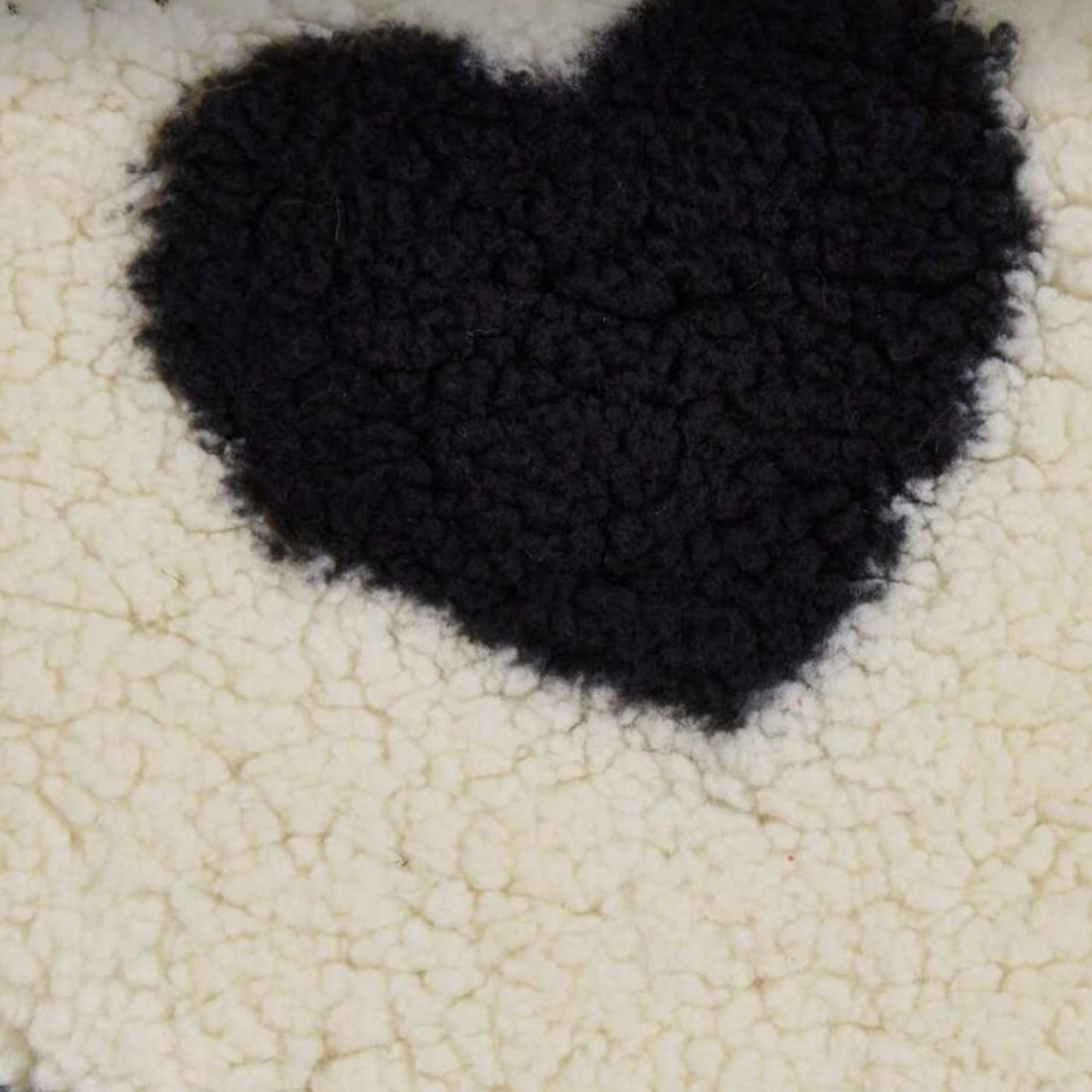 Heart fleece
