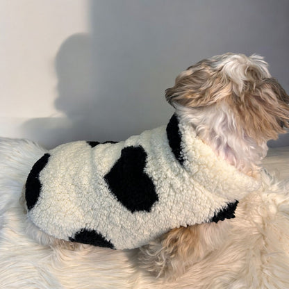 Heart fleece