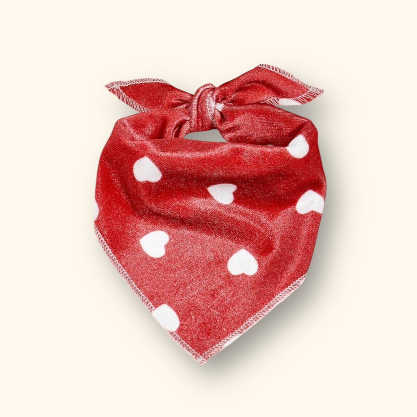 Red Heart Bandana