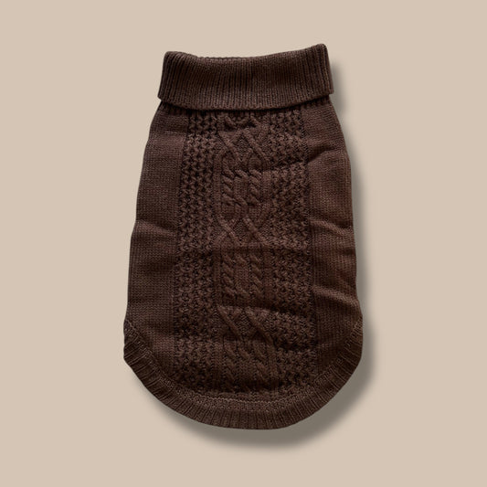 Knitted Brown Sweater