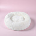 Dog white pouf