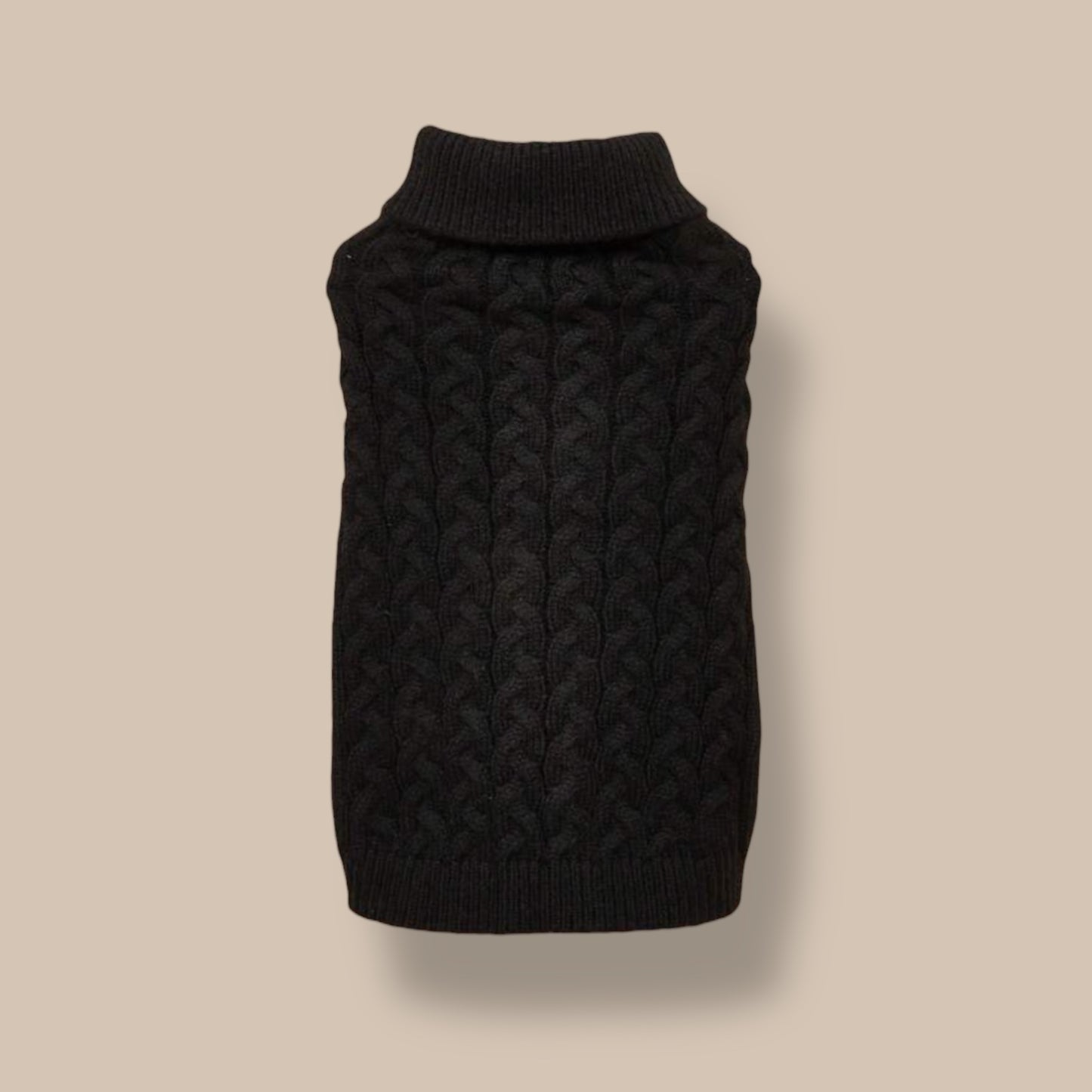 Black Knitted Sweater