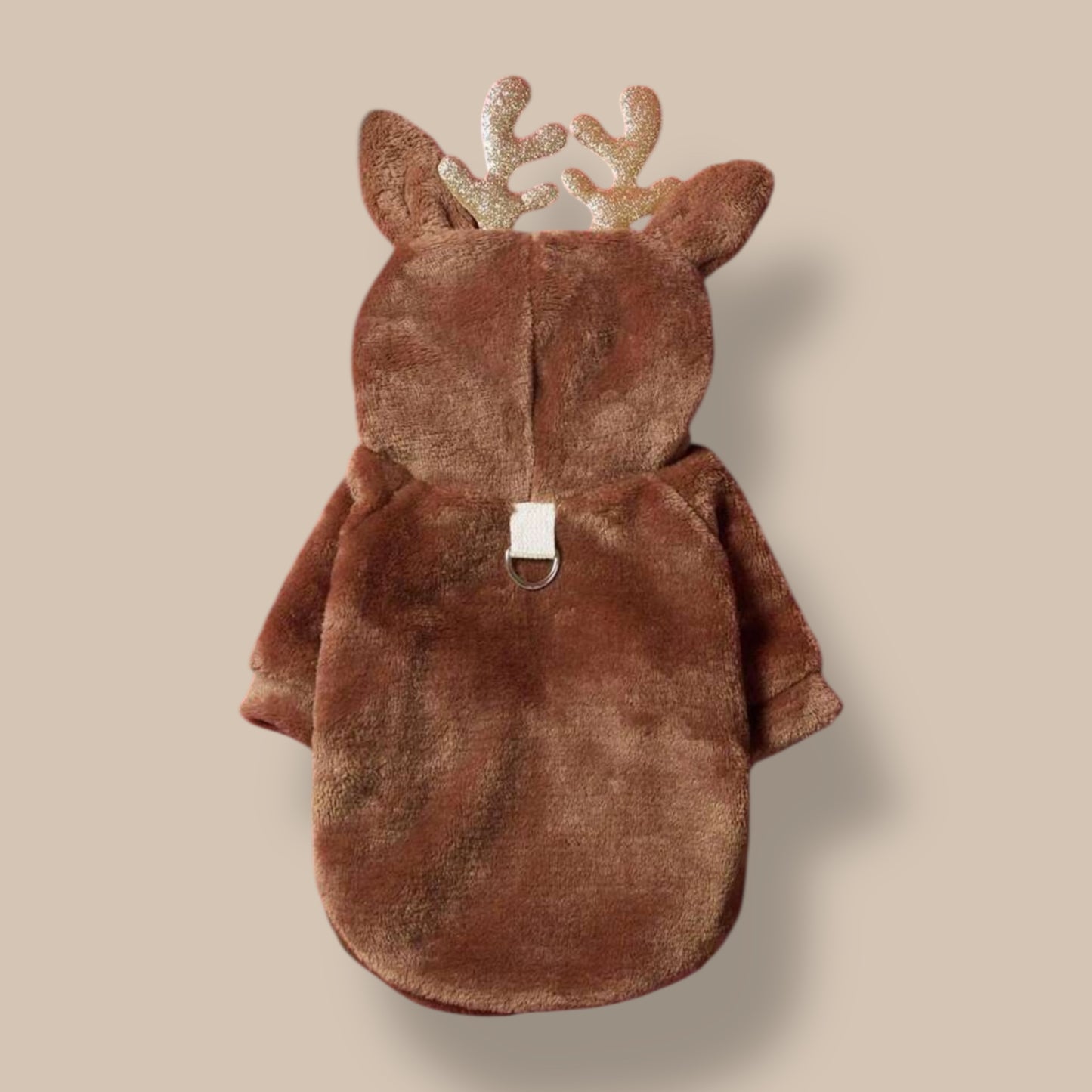 Fleece Hoodie with Reindeer Ears