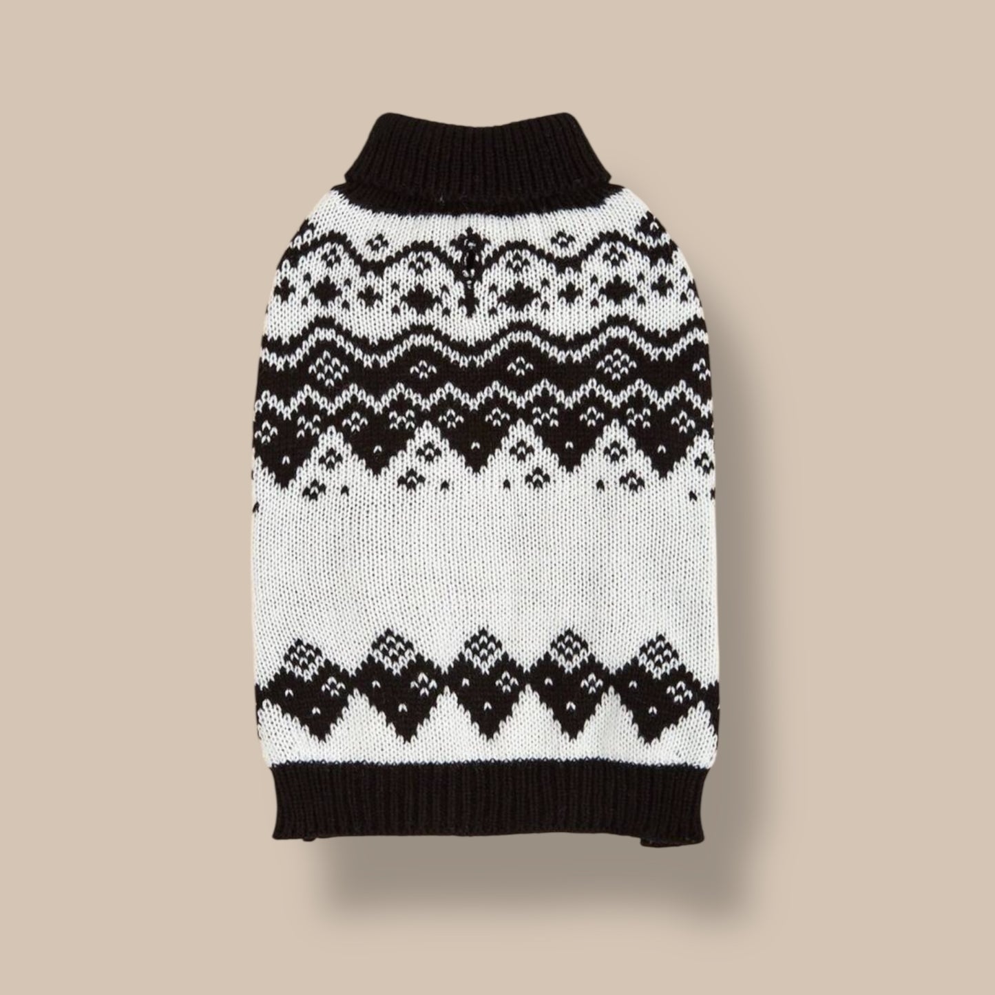 Black Nordic Sweater