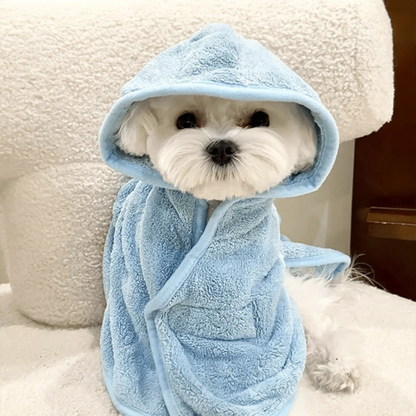 Baby Blue Bathrobe