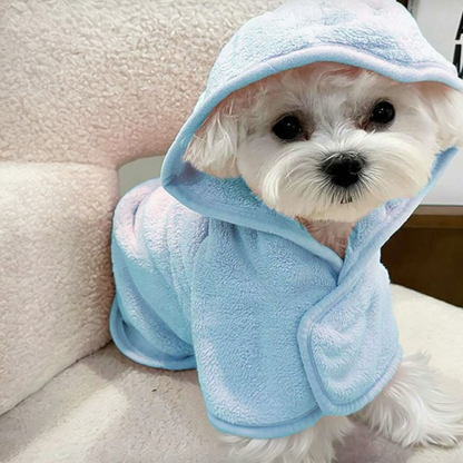 Baby Blue Bathrobe