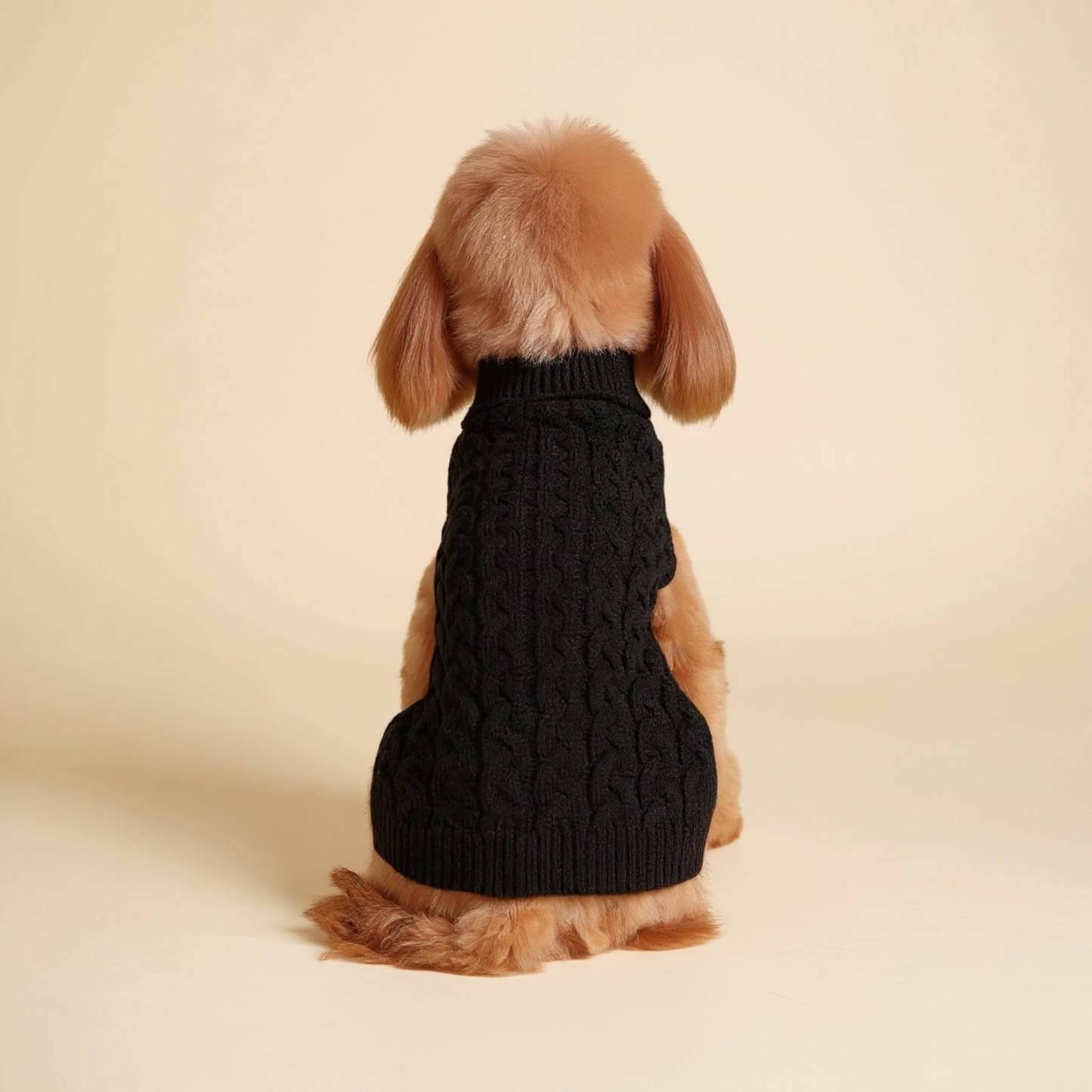 Black Knitted Sweater